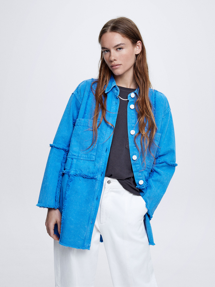 Parfois 100% Bavlnene Denim Kosele Damske Modre | Slovensko-MWPB08139