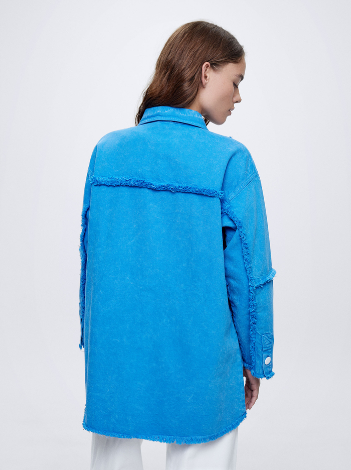 Parfois 100% Bavlnene Denim Kosele Damske Modre | Slovensko-MWPB08139