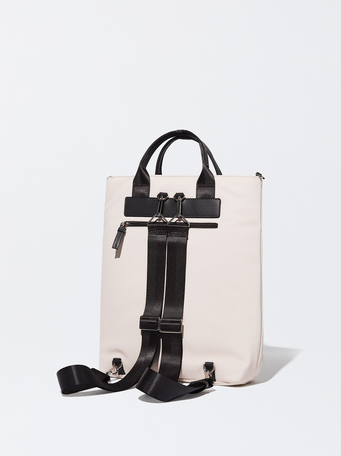 Parfois 15 Nylon-Effect Batohy Damske Béžové | Slovensko-AGXF92470