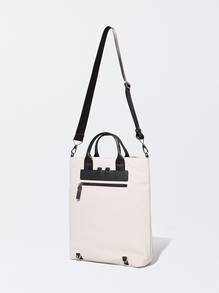 Parfois 15 Nylon-Effect Batohy Damske Béžové | Slovensko-AGXF92470