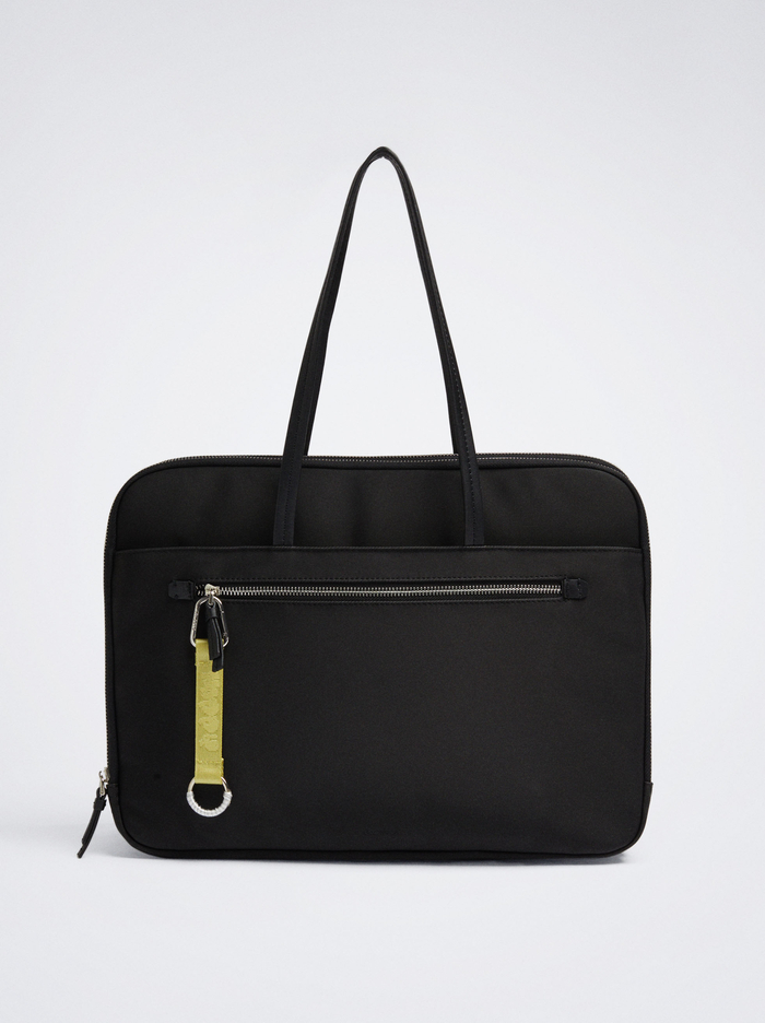 Parfois 15 Nylon-Effect Case Taška Na Notebook Damske Čierne | Slovensko-UYAE29678