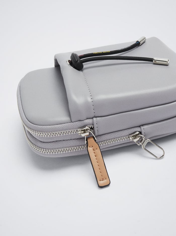Parfois Adjustable Closure Taska Na Mobil Damske Siva | Slovensko-VFSX53482