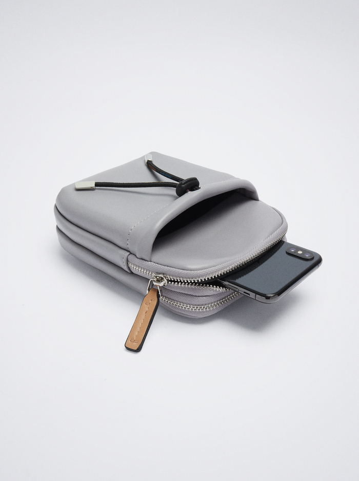 Parfois Adjustable Closure Taska Na Mobil Damske Siva | Slovensko-VFSX53482
