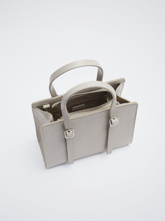 Parfois Animal Embossed Crossbody Kabelka Damske Biele | Slovensko-FCTV51624