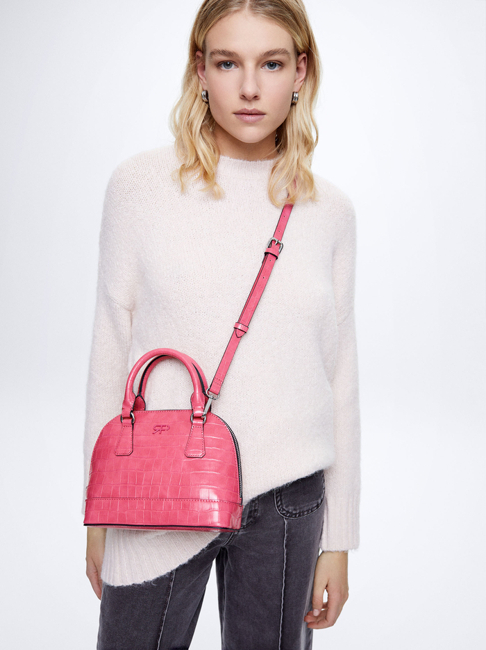 Parfois Animal Embossed Crossbody Kabelka Damske Ruzove | Slovensko-HIQC62074