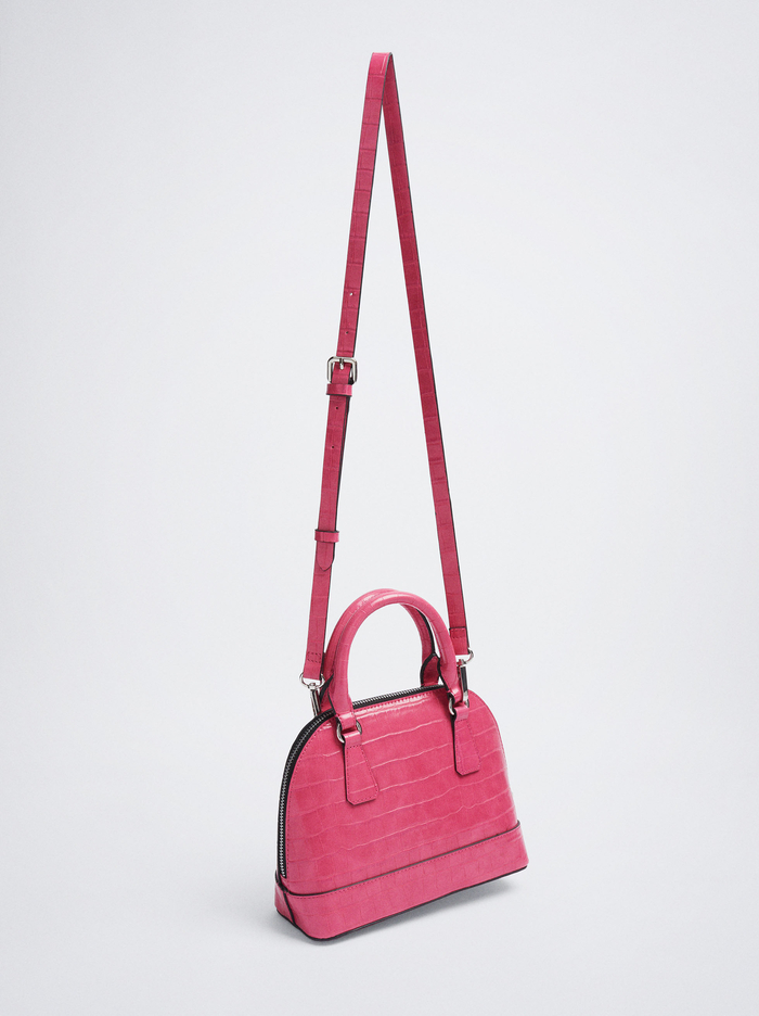 Parfois Animal Embossed Crossbody Kabelka Damske Ruzove | Slovensko-HIQC62074