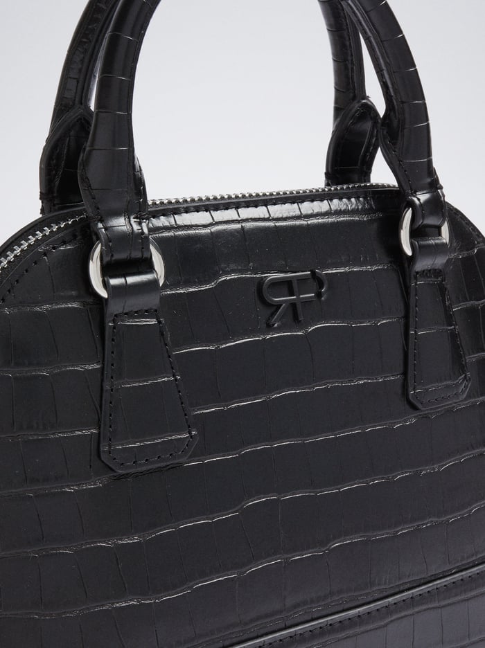 Parfois Animal Embossed Crossbody Kabelka Damske Čierne | Slovensko-JBCP98162