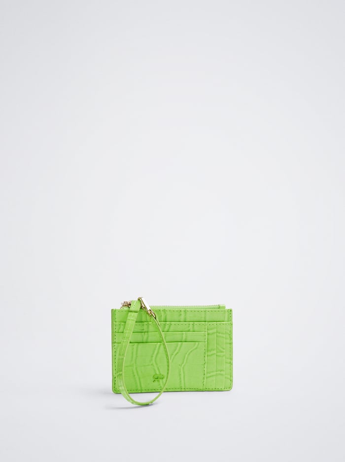 Parfois Animal Embossed Držiteľ Karty Damske Zelene | Slovensko-XMEA17508