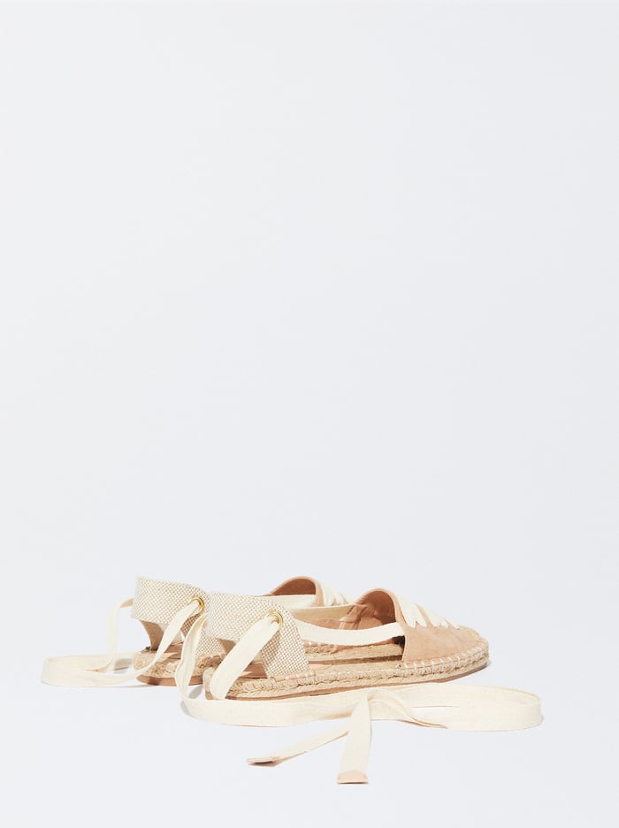 Parfois Balerinky Jute Laces Espadrille Damske Béžové | Slovensko-NTZF68129