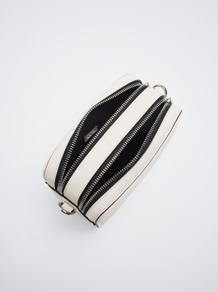 Parfois Basic Crossbody Kabelka Damske Biele | Slovensko-ALVP16092