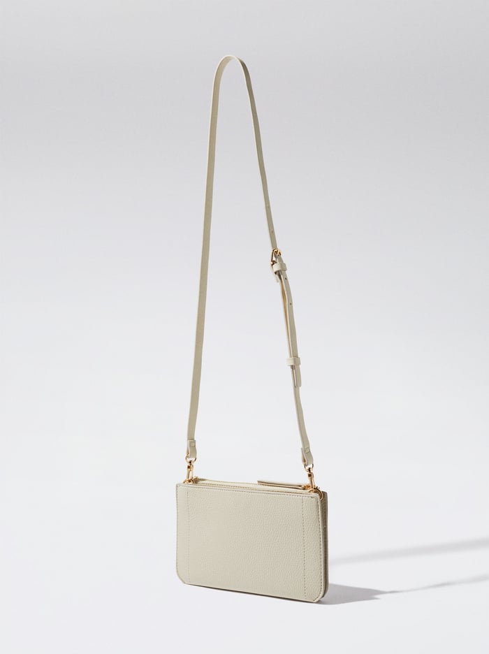 Parfois Basic Crossbody Kabelka Damske Biele | Slovensko-VZDK30945