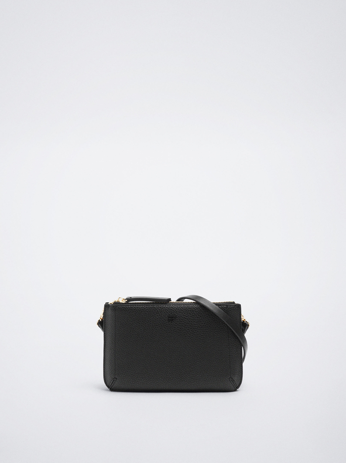 Parfois Basic Crossbody Kabelka Damske Čierne | Slovensko-WXOM42516