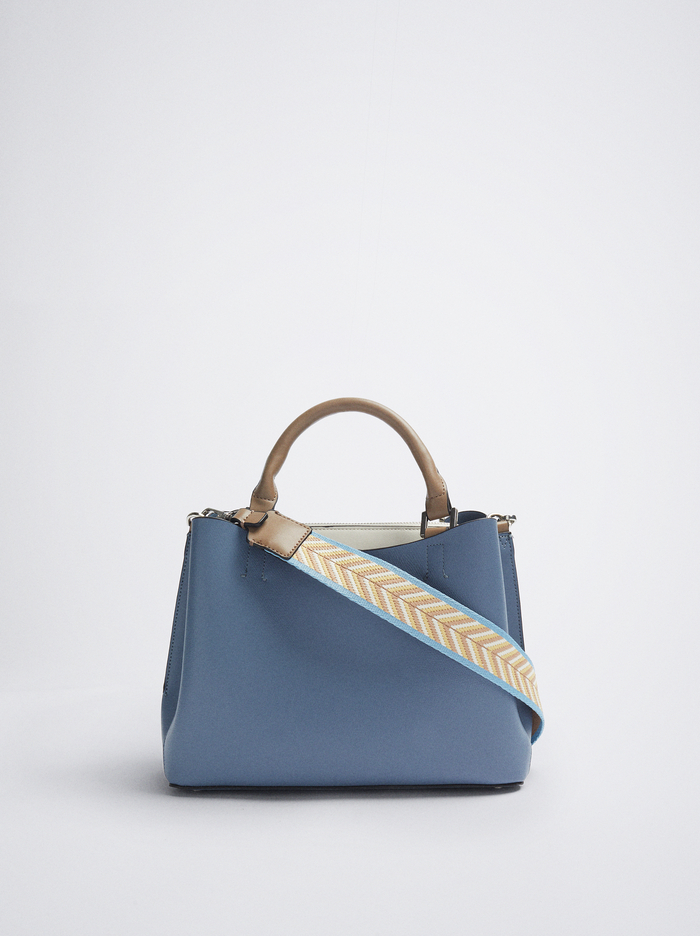 Parfois Basic With Double Handle Prenosná Taška Damske Modre | Slovensko-OKPG03892