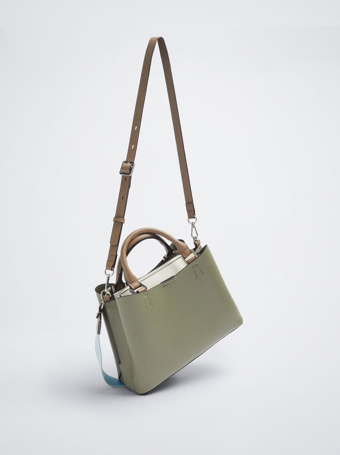 Parfois Basic With Double Handle Prenosná Taška Damske Hnedožltý | Slovensko-RNJS42781