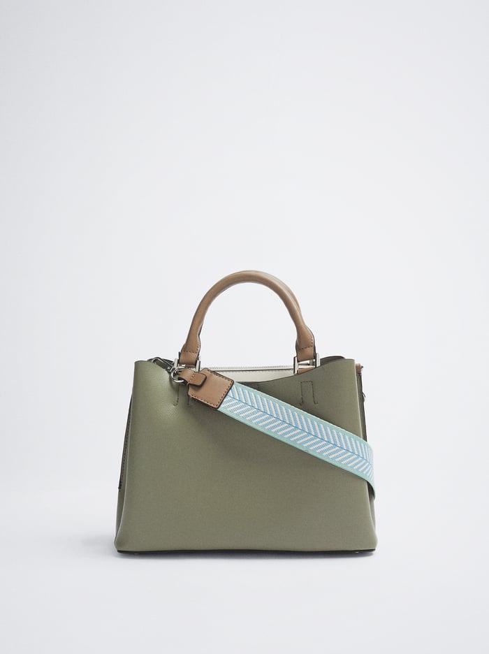 Parfois Basic With Double Handle Prenosná Taška Damske Hnedožltý | Slovensko-RNJS42781