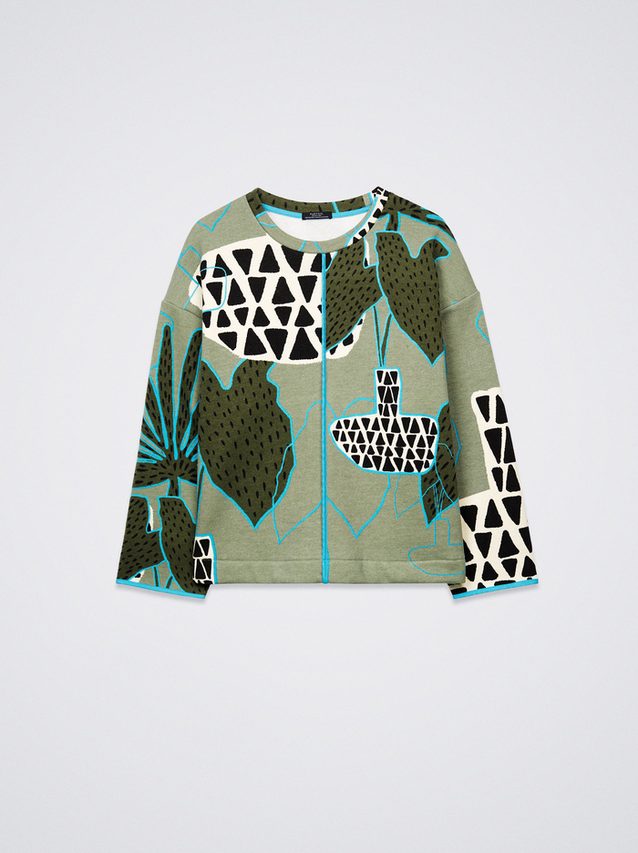 Parfois Bavlnene Printed Sweater Damske Viacfarebný | Slovensko-AOPF26705
