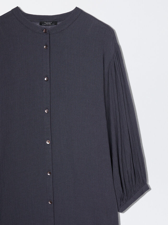 Parfois Bavlnene Shirt Saty Damske Tmavo Siva | Slovensko-HPAU15730