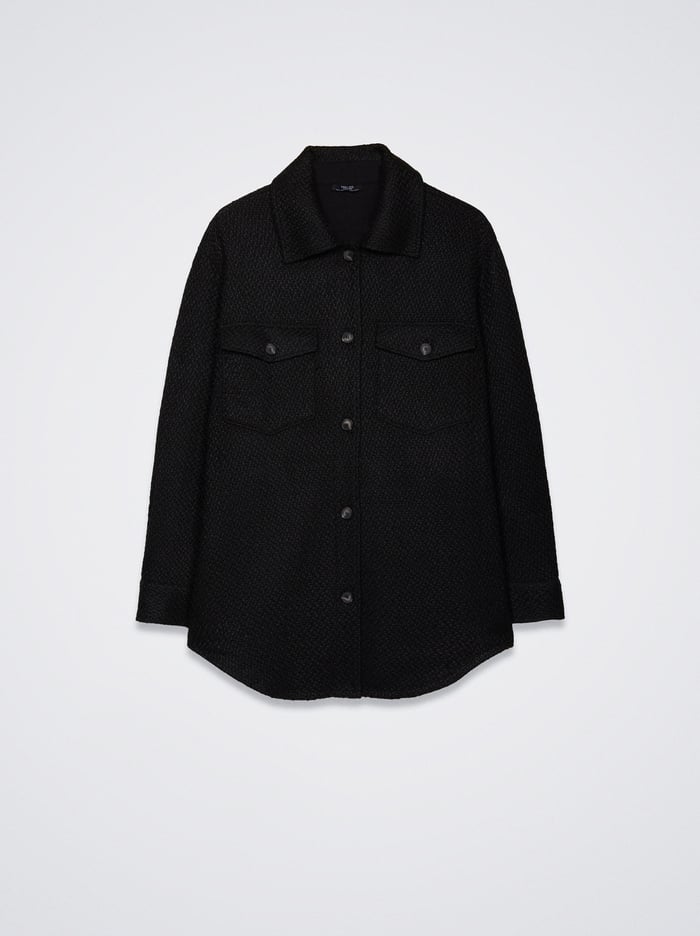 Parfois Bavlnene With Pockets Kabáty Damske Čierne | Slovensko-SFZT49285