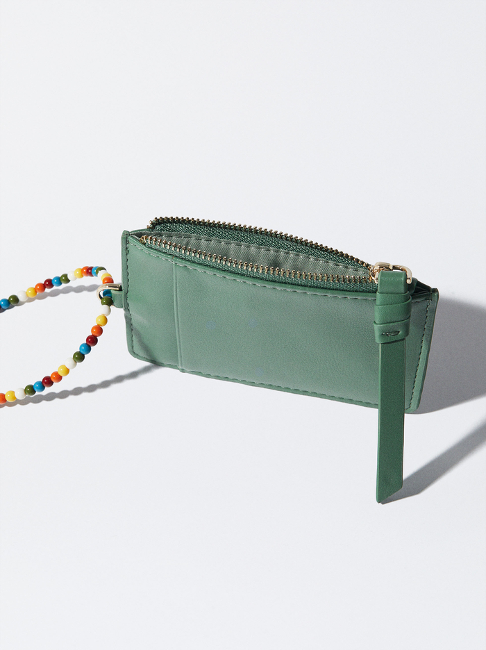 Parfois Beaded Remienkove Držiteľ Karty Damske Hnedožltý | Slovensko-CFHT87234