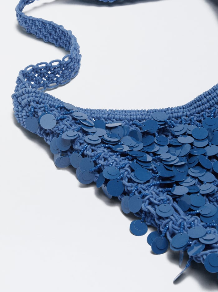 Parfois Beads And Sequins Kabelky Damske Modre | Slovensko-FYCK89427