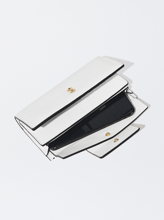Parfois Cell Pocket Taska Na Mobil Damske Biele | Slovensko-XZVB90327