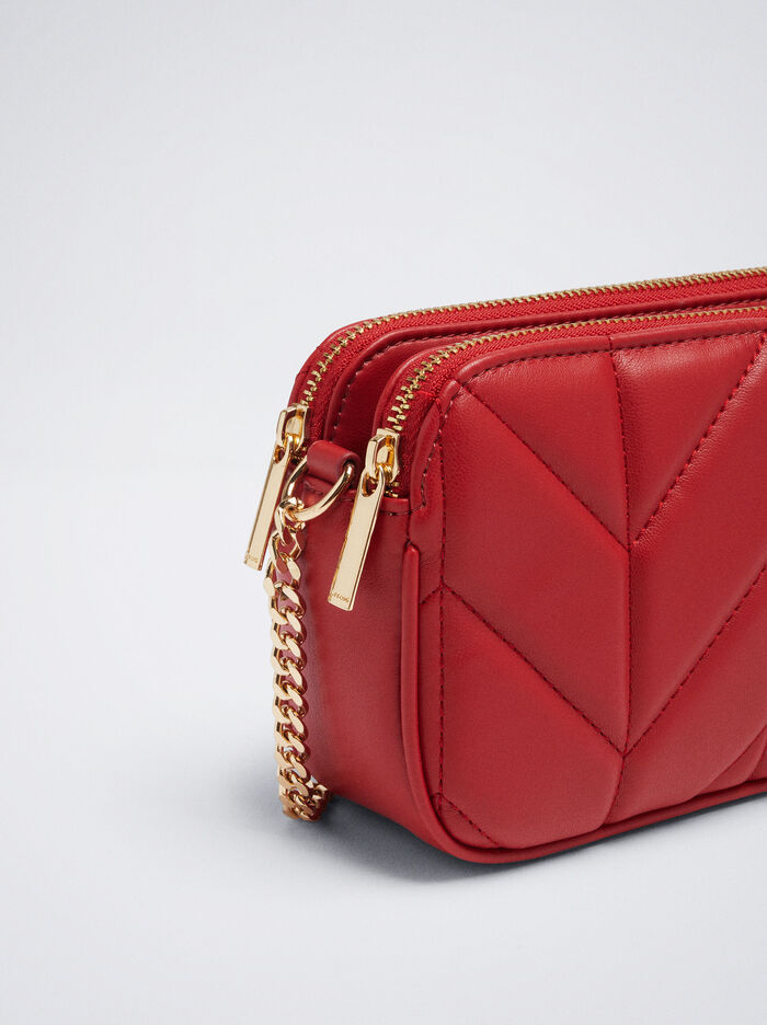 Parfois Chain Crossbody Kabelka Damske Červené | Slovensko-WOGH04176