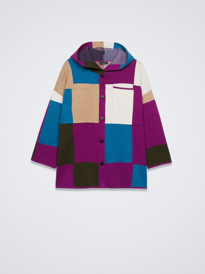 Parfois Colour Block Knit Kardigán Damske Viacfarebný | Slovensko-NDPC57643