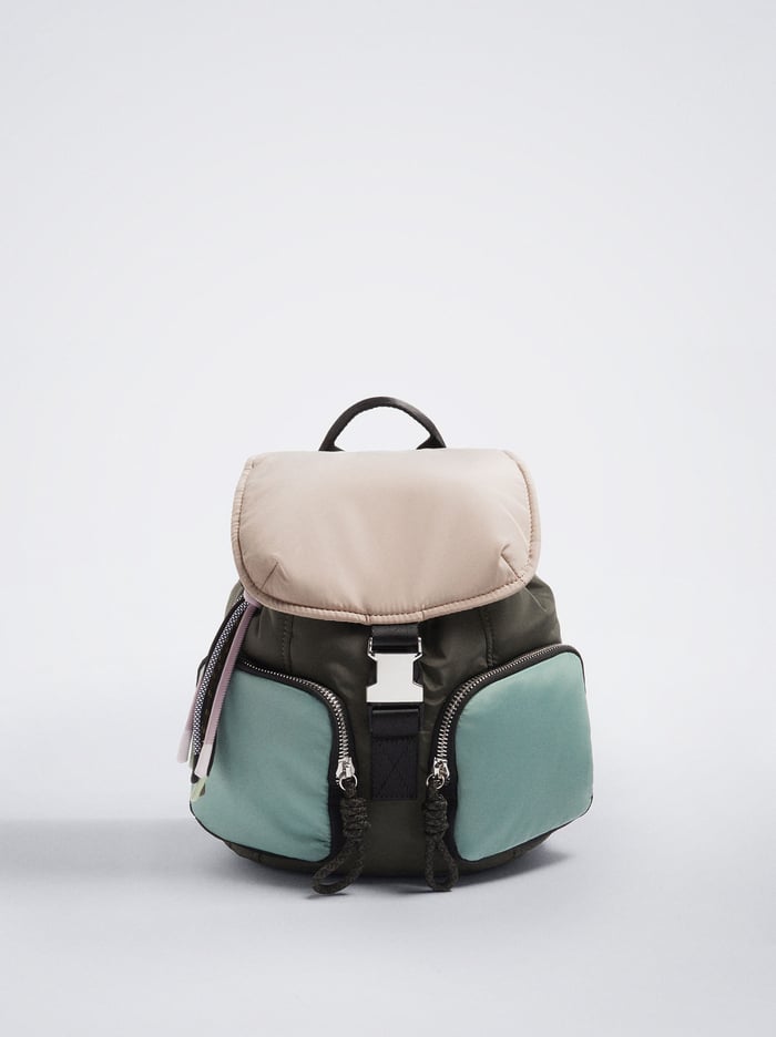 Parfois Colour Block Nylon Batohy Damske Viacfarebný | Slovensko-CEFZ89605