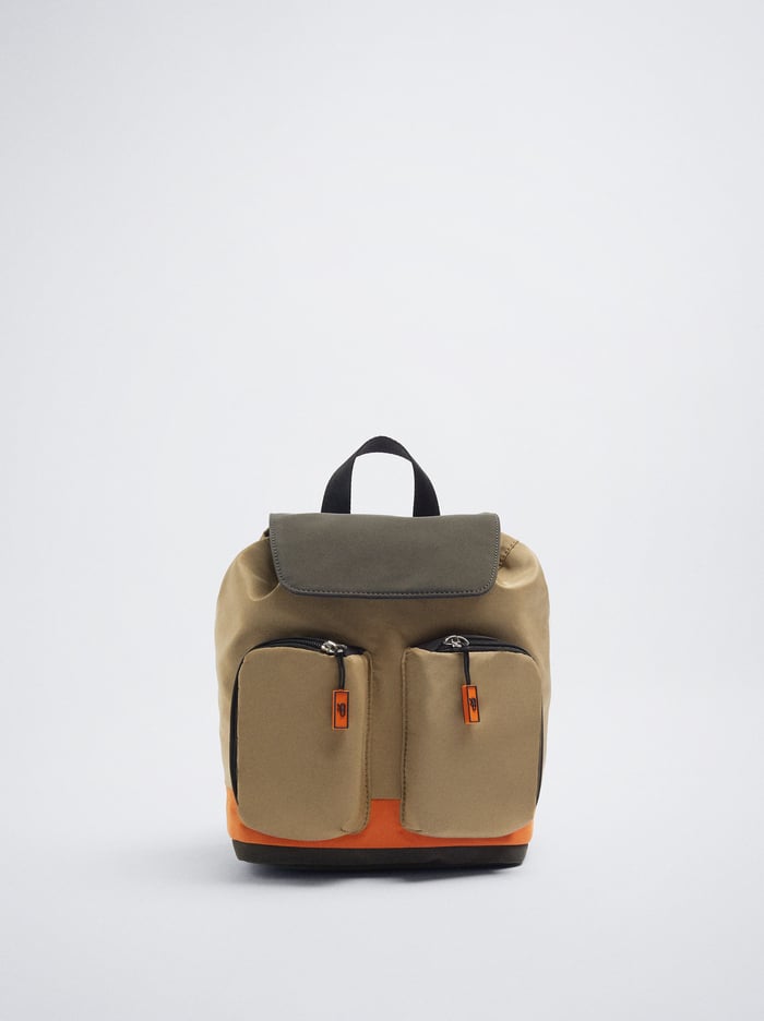 Parfois Colour Block Nylon Batohy Damske Hnede | Slovensko-XMRY03475