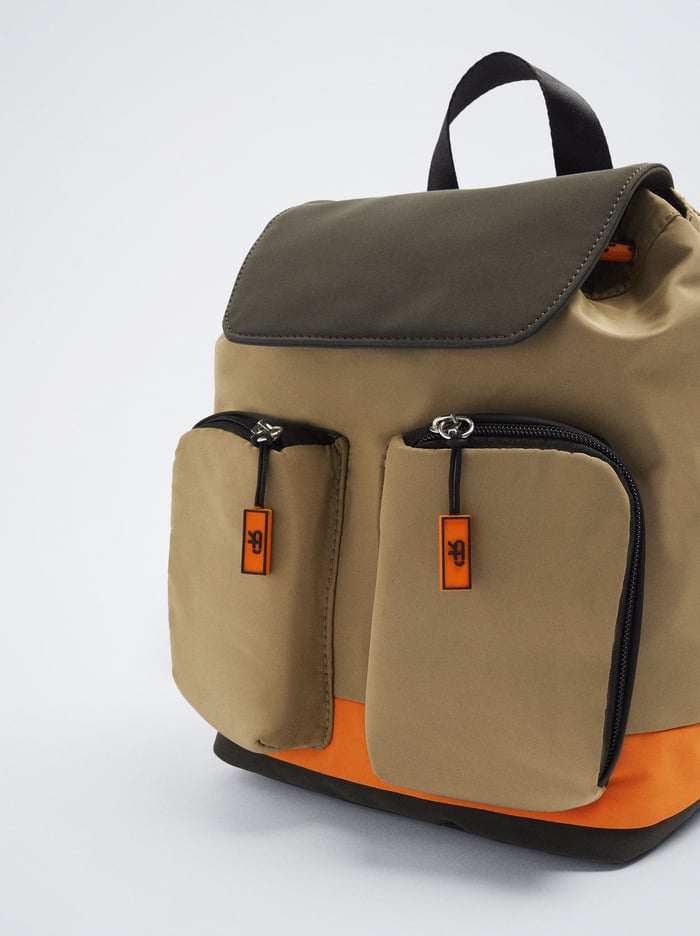 Parfois Colour Block Nylon Batohy Damske Hnede | Slovensko-XMRY03475