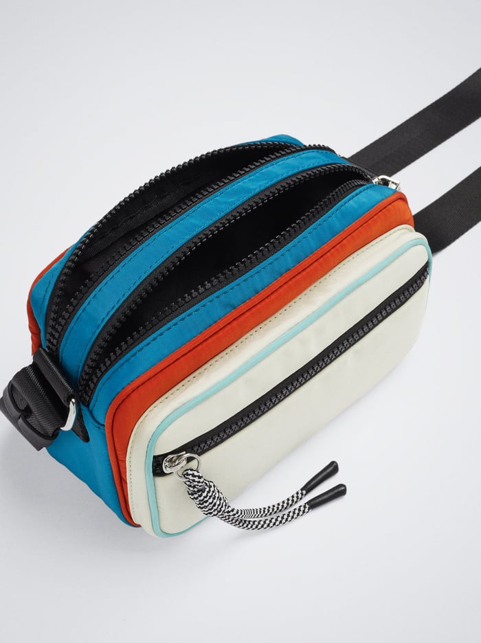 Parfois Colour Block Nylon Crossbody Kabelka Damske Viacfarebný | Slovensko-VDKQ05172