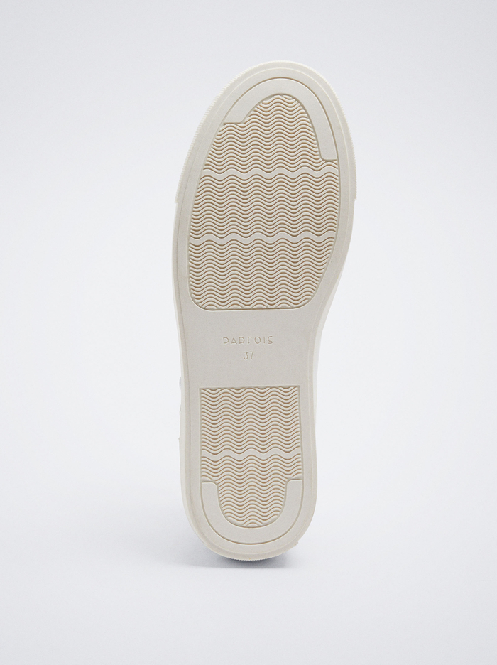 Parfois Coloured Heel Tenisky Damske Biele | Slovensko-LPVM50812