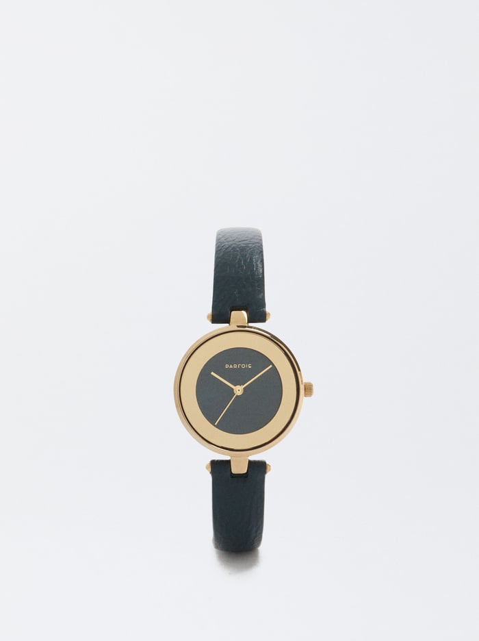 Parfois Contrast Case Hodinky Damske Zelene | Slovensko-FBPV94713