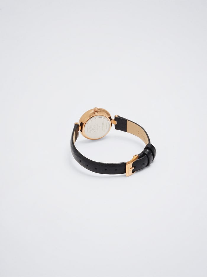 Parfois Contrast Case Hodinky Damske Čierne | Slovensko-ITQN83720
