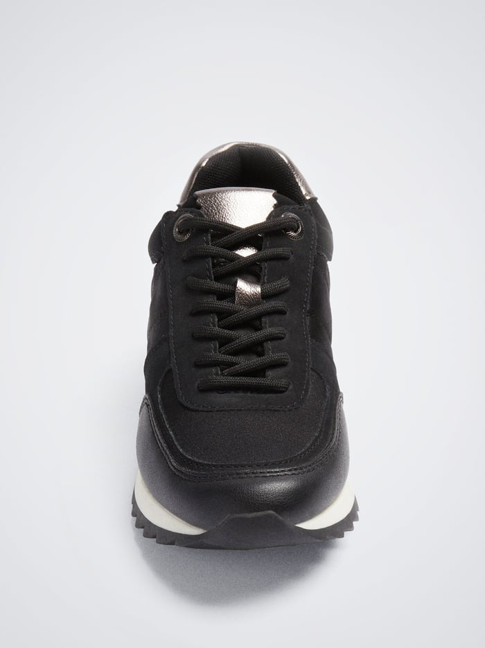 Parfois Contrast Sole Tenisky Damske Čierne | Slovensko-RHJO81356