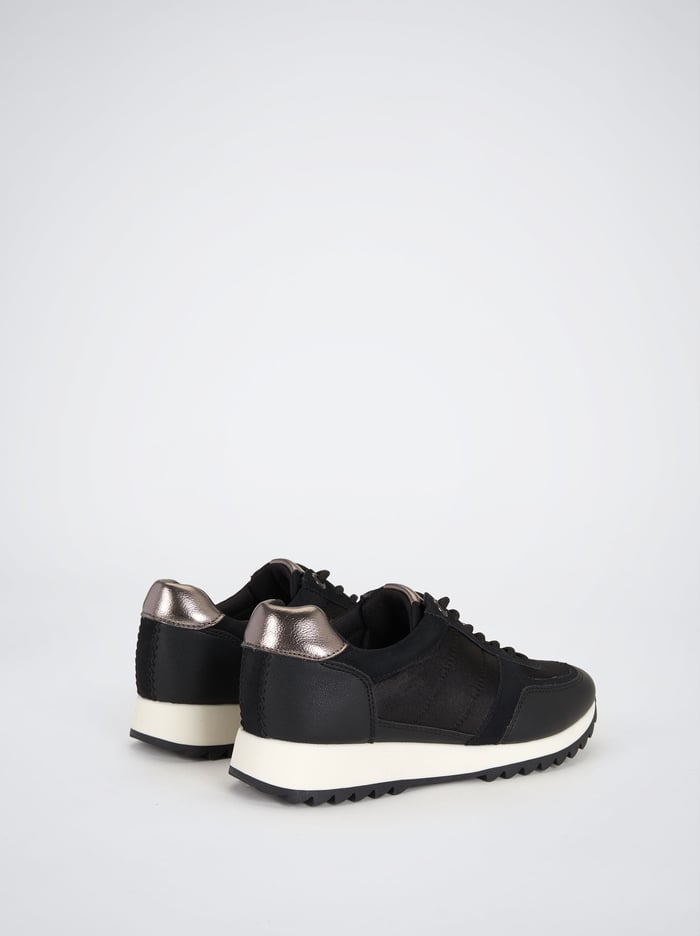 Parfois Contrast Sole Tenisky Damske Čierne | Slovensko-RHJO81356