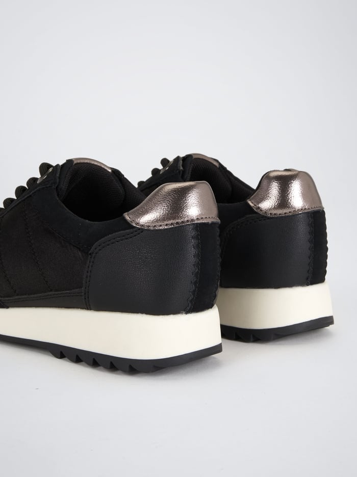 Parfois Contrast Sole Tenisky Damske Čierne | Slovensko-RHJO81356