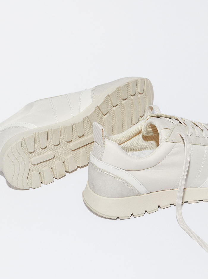 Parfois Contrasting Tenisky Damske Biele | Slovensko-OUWF82619