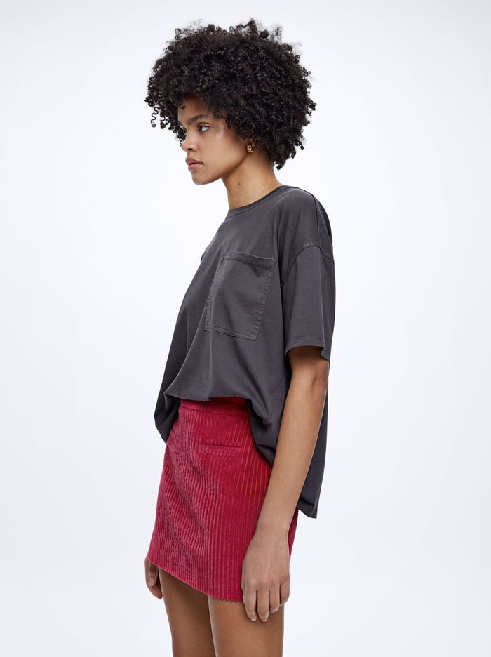Parfois Corduroy Mini Sukne Damske Červené | Slovensko-DJWN06392