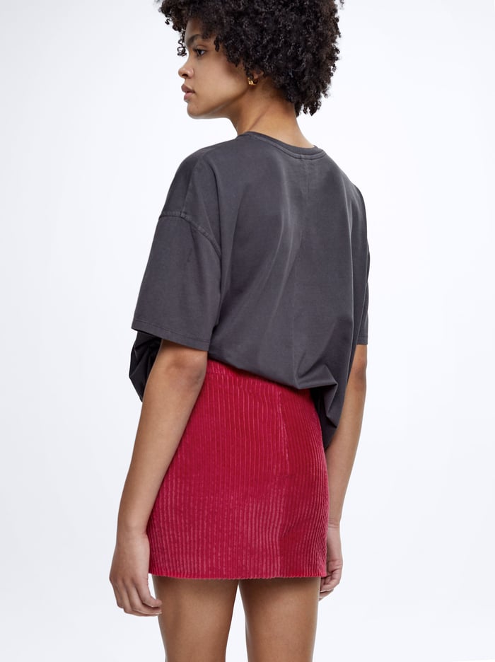 Parfois Corduroy Mini Sukne Damske Červené | Slovensko-DJWN06392