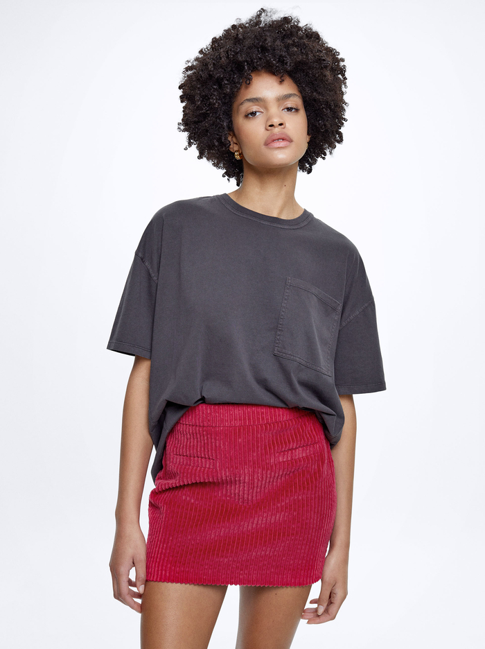 Parfois Corduroy Mini Sukne Damske Červené | Slovensko-DJWN06392