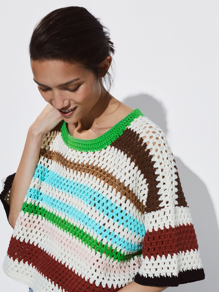 Parfois Crochet Bavlnene Topy Damske Viacfarebný | Slovensko-WCKB34102