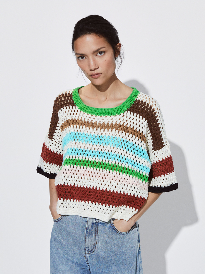Parfois Crochet Bavlnene Topy Damske Viacfarebný | Slovensko-WCKB34102