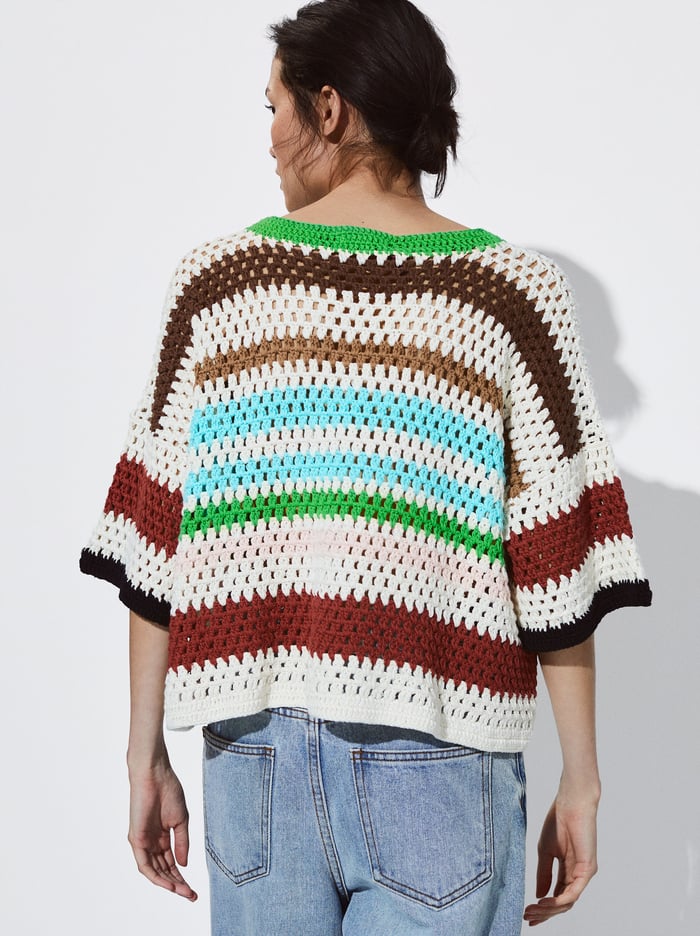 Parfois Crochet Bavlnene Topy Damske Viacfarebný | Slovensko-WCKB34102