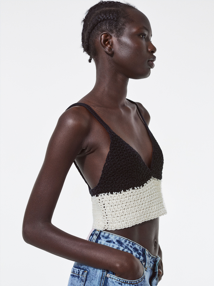 Parfois Crochet Crop Topy Damske Viacfarebný | Slovensko-CYPD92073