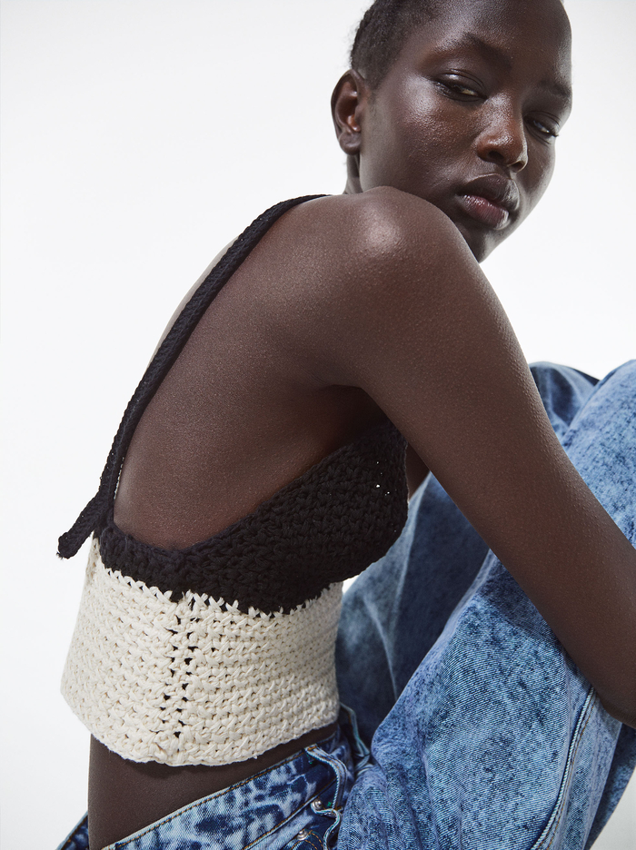 Parfois Crochet Crop Topy Damske Viacfarebný | Slovensko-CYPD92073
