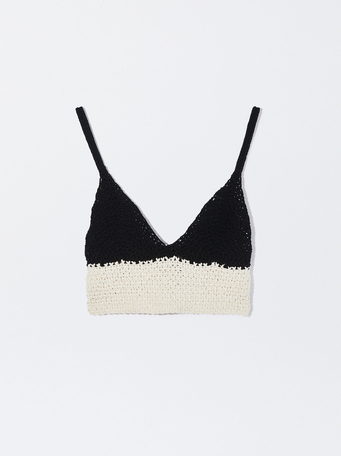 Parfois Crochet Crop Topy Damske Viacfarebný | Slovensko-CYPD92073