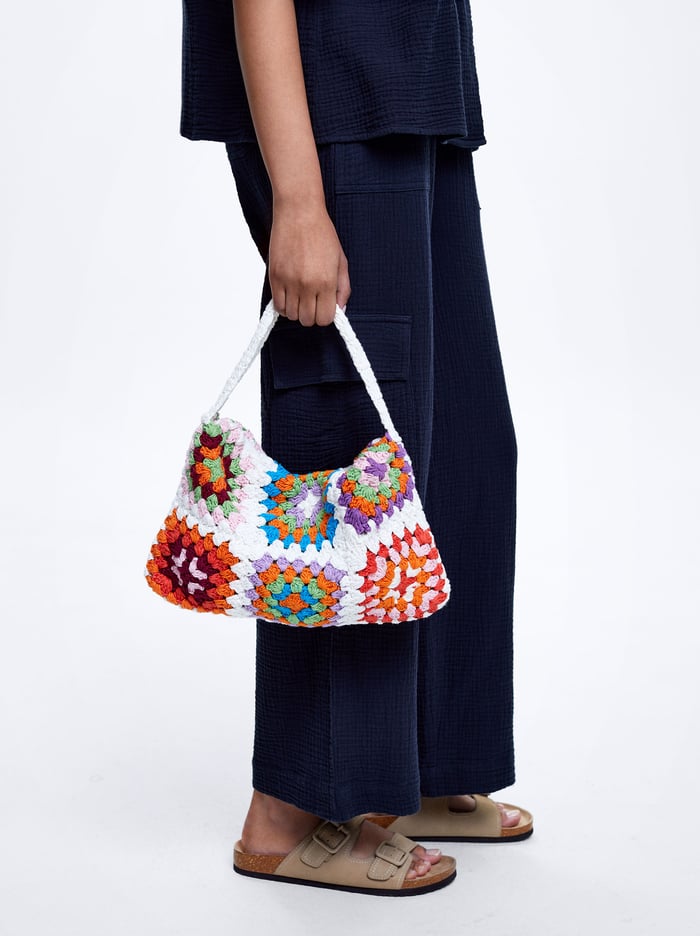 Parfois Crochet Handbag Penazenky Damske Biele | Slovensko-QCUO47368