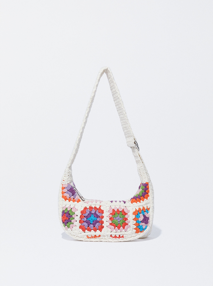 Parfois Crochet Taška Cez Rameno Damske Biele | Slovensko-WKGJ42317