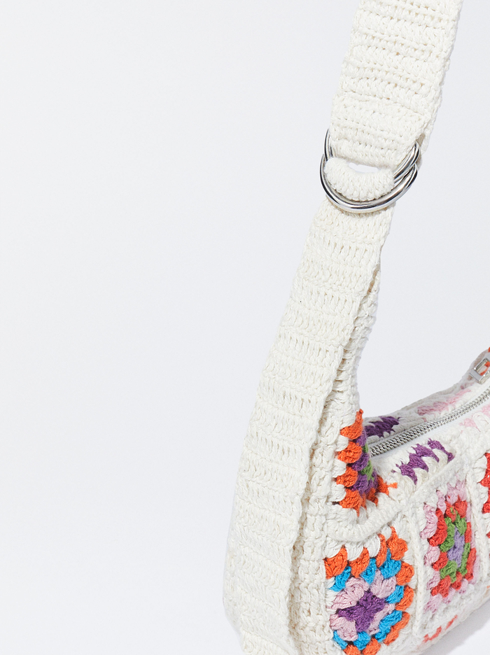 Parfois Crochet Taška Cez Rameno Damske Biele | Slovensko-WKGJ42317